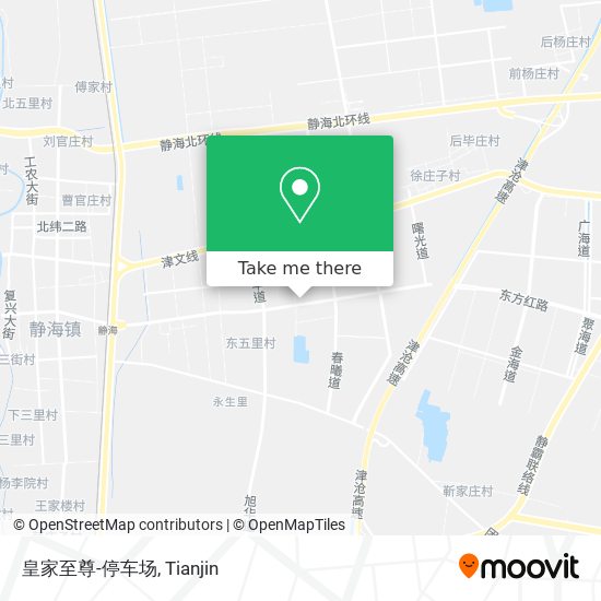 皇家至尊-停车场 map