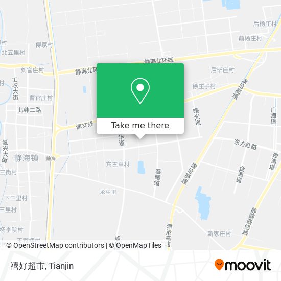 禧好超市 map