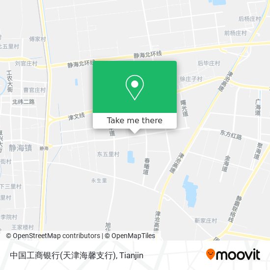 中国工商银行(天津海馨支行) map