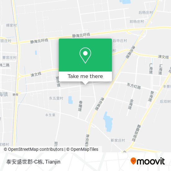 泰安盛世郡-C栋 map