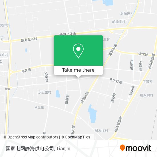 国家电网静海供电公司 map
