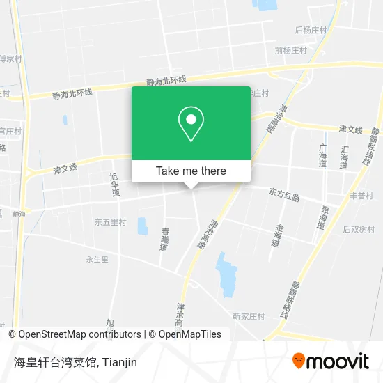 海皇轩台湾菜馆 map