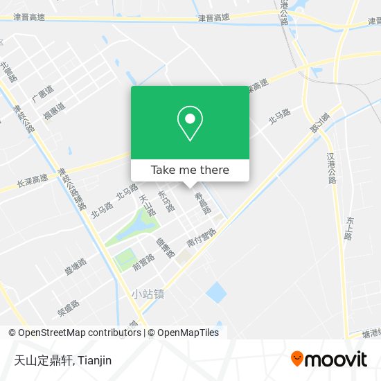 天山定鼎轩 map