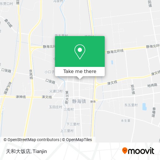 天和大饭店 map