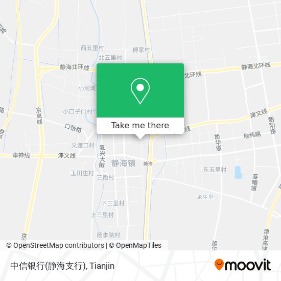 中信银行(静海支行) map