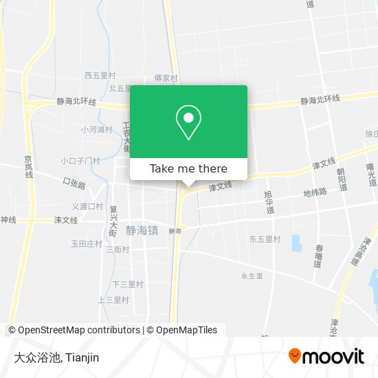 大众浴池 map