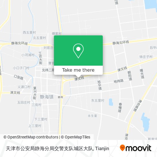 天津市公安局静海分局交警支队城区大队 map
