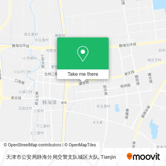 天津市公安局静海分局交警支队城区大队 map