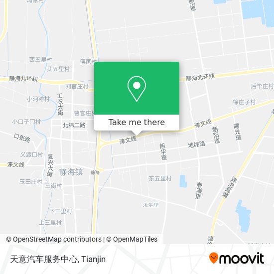 天意汽车服务中心 map