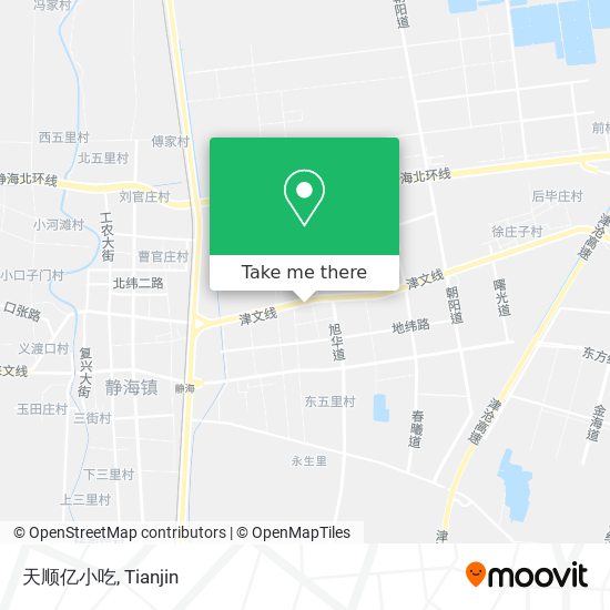 天顺亿小吃 map