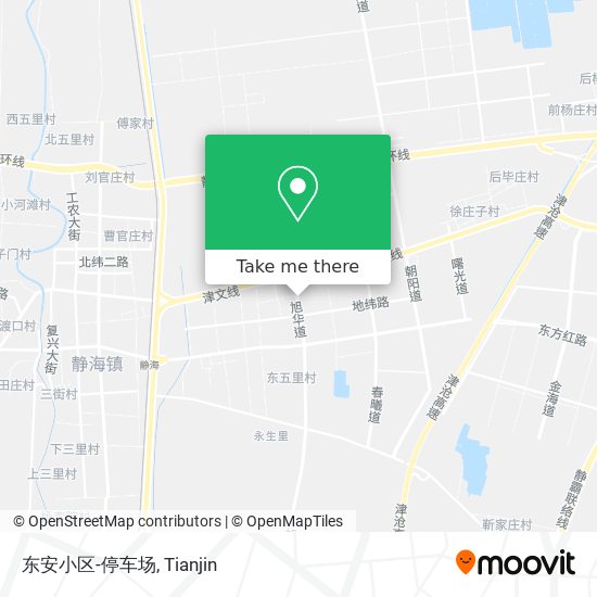 东安小区-停车场 map