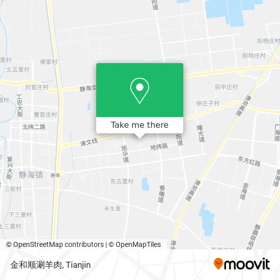 金和顺涮羊肉 map