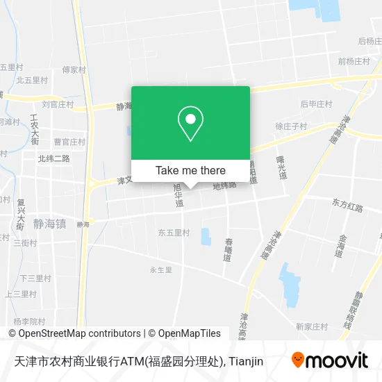 天津市农村商业银行ATM(福盛园分理处) map