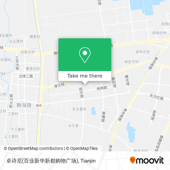卓诗尼(百业新华新都购物广场) map