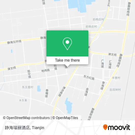 静海瑞丽酒店 map