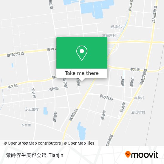 紫爵养生美容会馆 map
