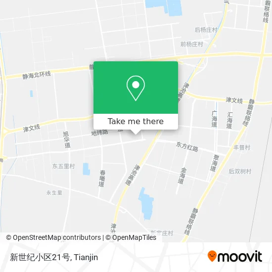 新世纪小区21号 map