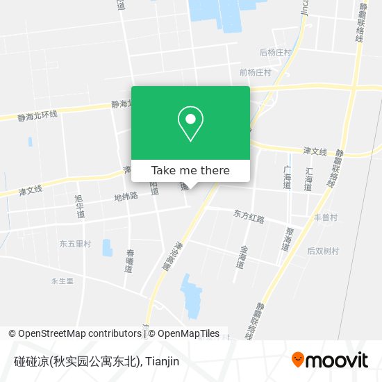 碰碰凉(秋实园公寓东北) map