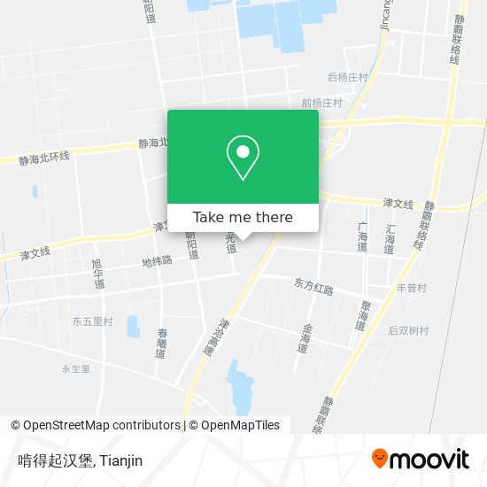 啃得起汉堡 map