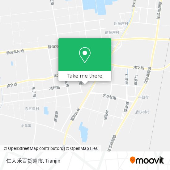 仁人乐百货超市 map