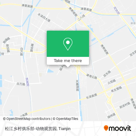 松江乡村俱乐部-动物观赏园 map