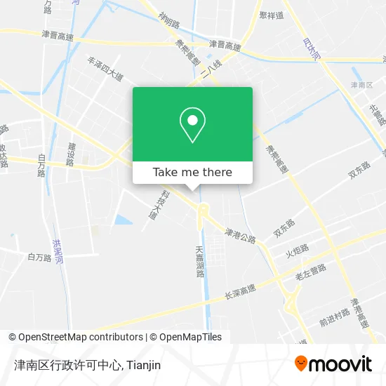 津南区行政许可中心 map