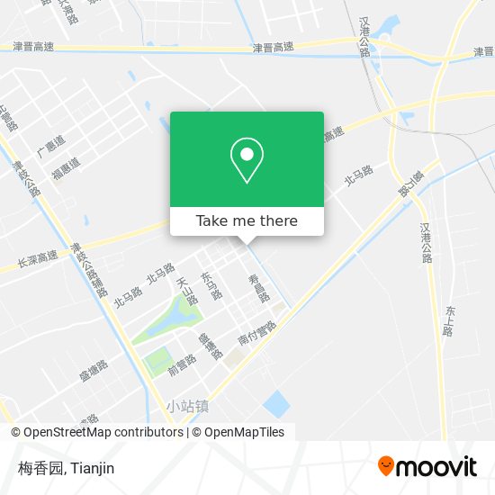 梅香园 map
