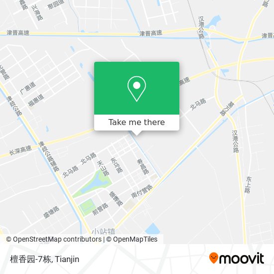 檀香园-7栋 map