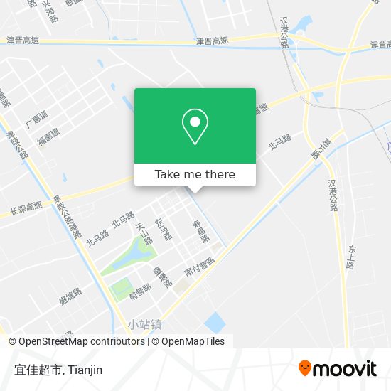 宜佳超市 map