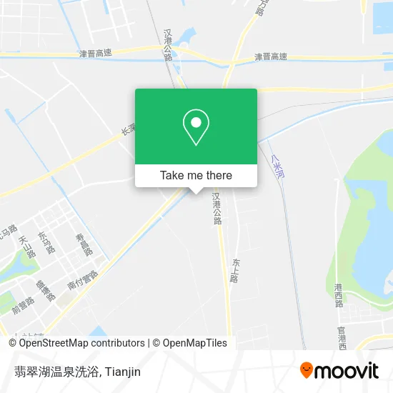 翡翠湖温泉洗浴 map