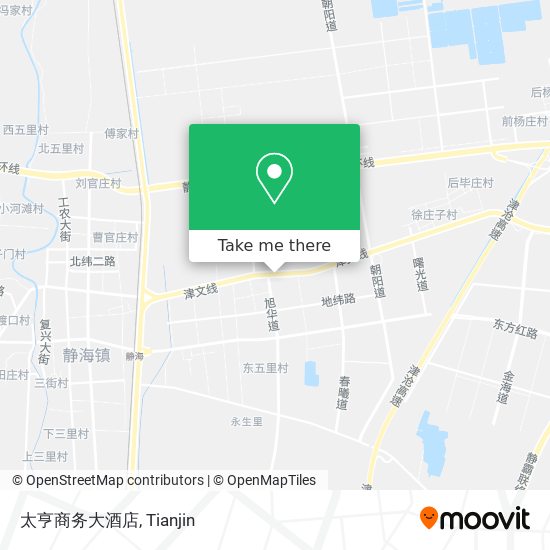 太亨商务大酒店 map