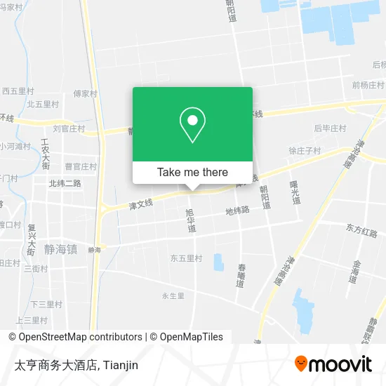 太亨商务大酒店 map