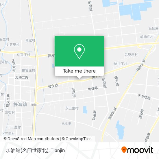 加油站(名门世家北) map