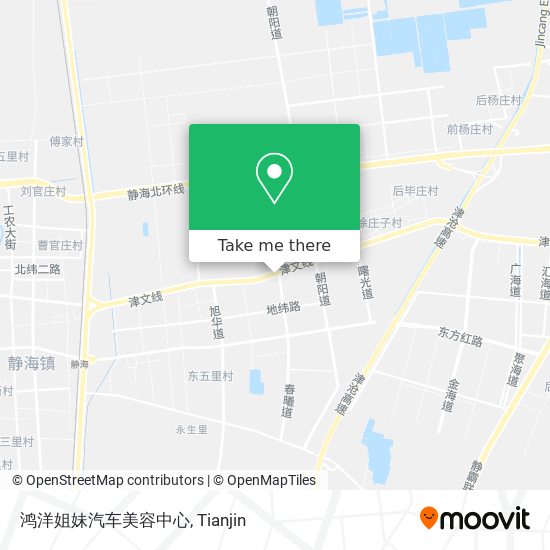 鸿洋姐妹汽车美容中心 map