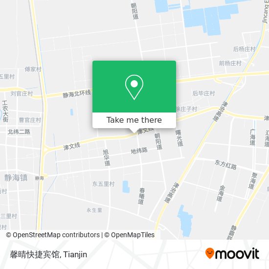 馨晴快捷宾馆 map