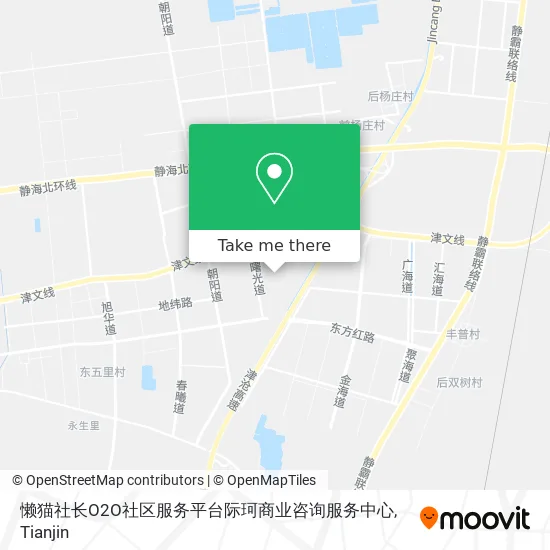懒猫社长O2O社区服务平台际珂商业咨询服务中心 map