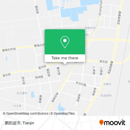 鹏阳超市 map