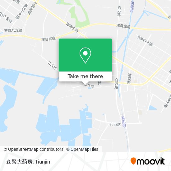 森聚大药房 map