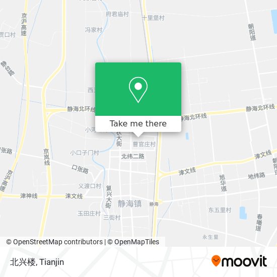 北兴楼 map
