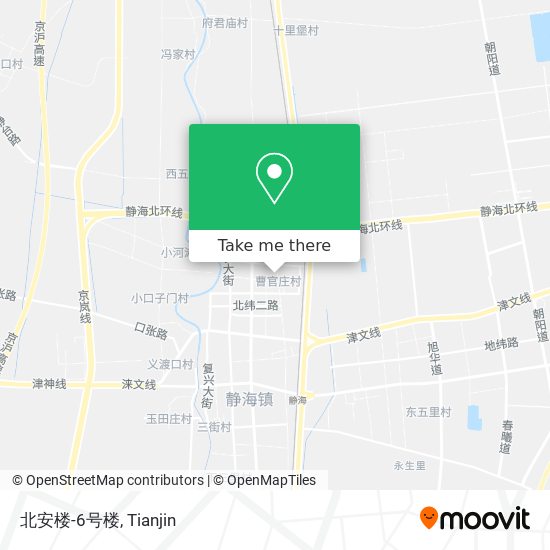 北安楼-6号楼 map