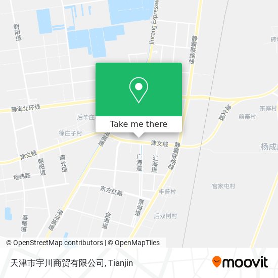 天津市宇川商贸有限公司 map
