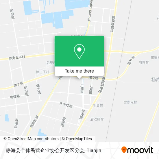 静海县个体民营企业协会开发区分会 map