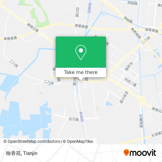 翰香苑 map