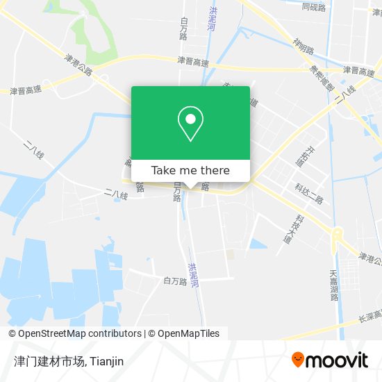 津门建材市场 map