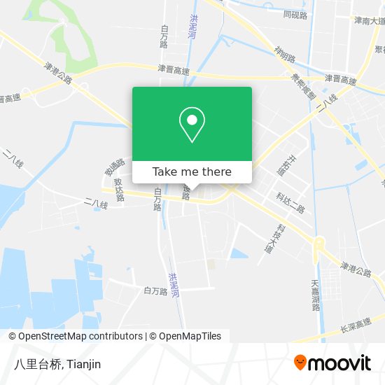 八里台桥 map