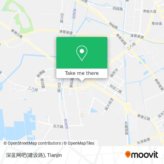 深蓝网吧(建设路) map