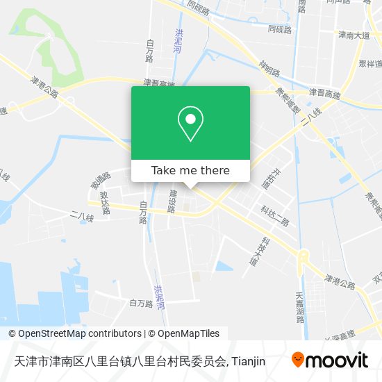 天津市津南区八里台镇八里台村民委员会 map