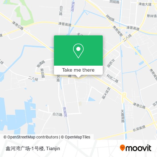 鑫河湾广场-1号楼 map