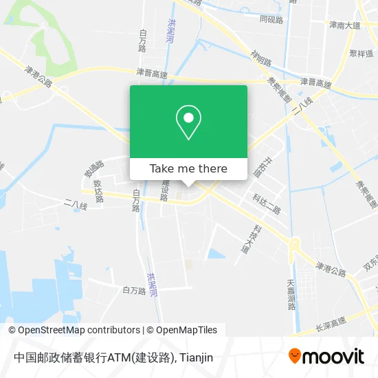 中国邮政储蓄银行ATM(建设路) map