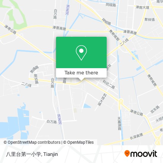八里台第一小学 map